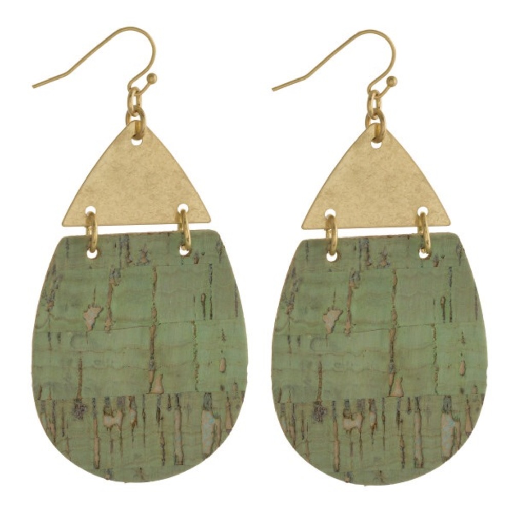 Cork ear rings